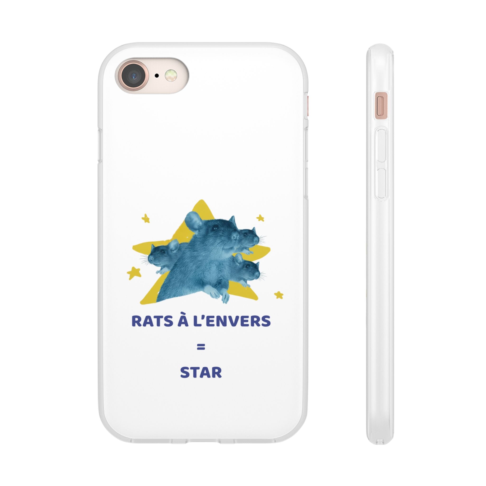 Coque rat iPhone 8