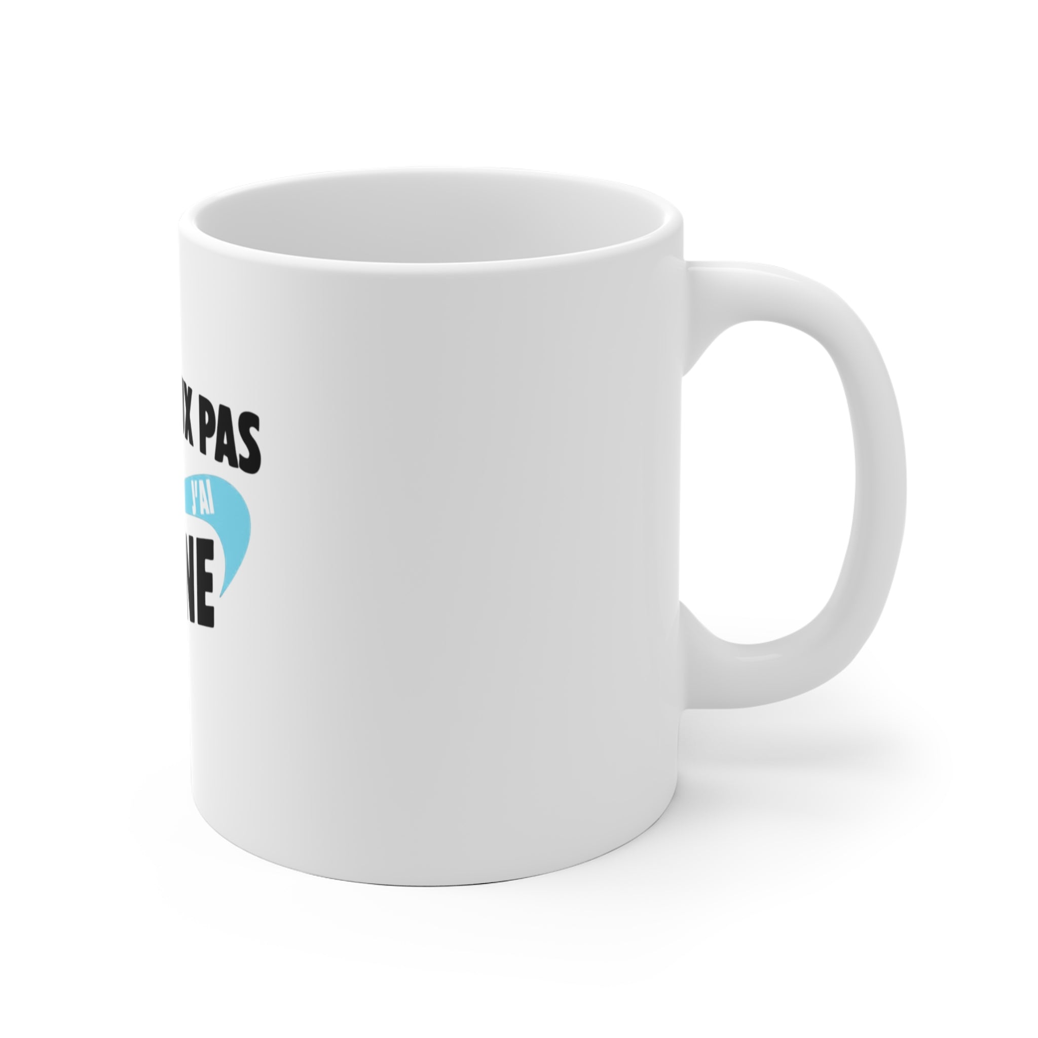 Tasse "je peux pas j'ai piscine"