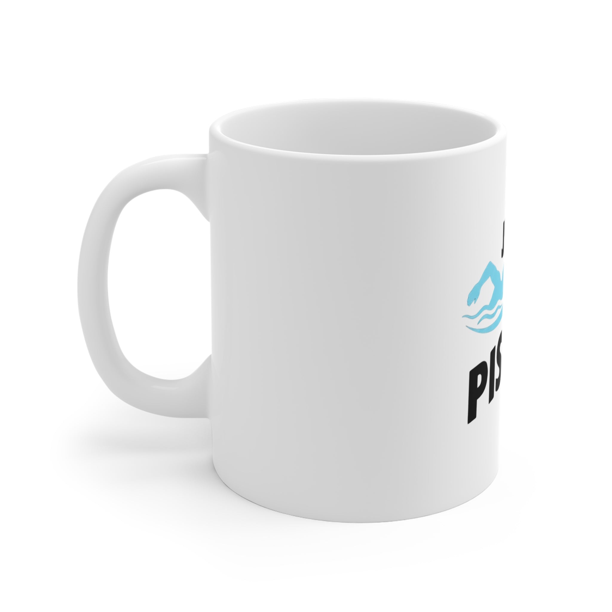 Tasse "je peux pas j'ai piscine"