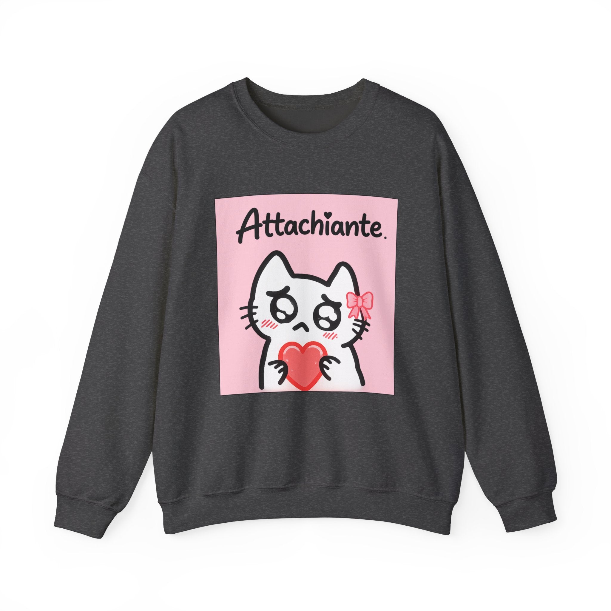 Pull attachiante gris foncé