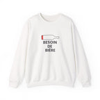Pull bière L Blanc