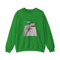 Pull pingouin vert unisexe