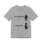 T-shirt annonce grossesse Gris