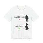 T-shirt annonce grossesse Blanc