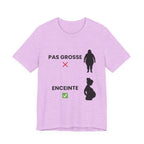 T-shirt annonce grossesse Rose S