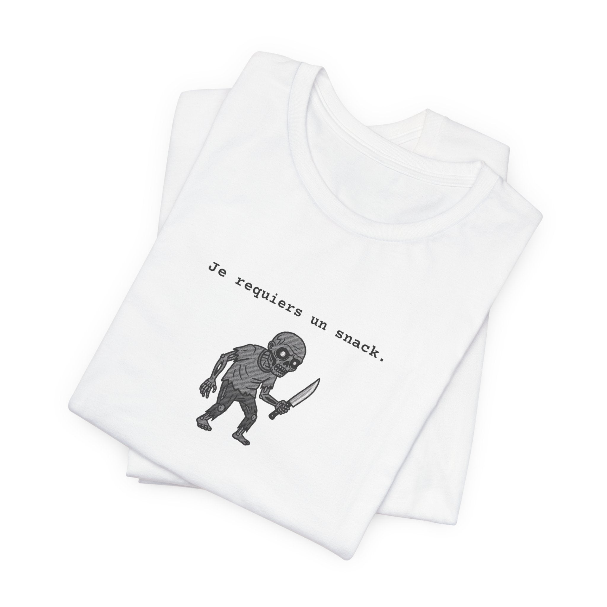 T-shirt zombie femme