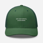 casquette be patient i have autism