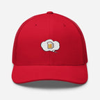 casquette bière rouge