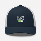 Casquette swag Bleu nuit et blanc
