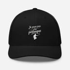 Casquette je peux pas j'ai pétanque Noir