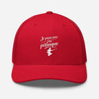 Casquette je peux pas j'ai pétanque Rouge