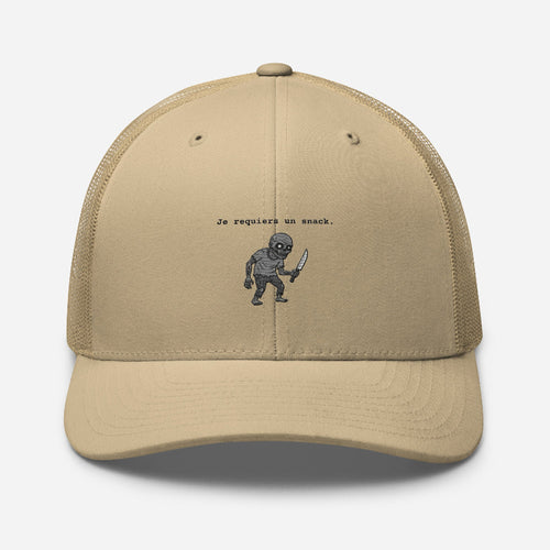 Casquette zombie Beige
