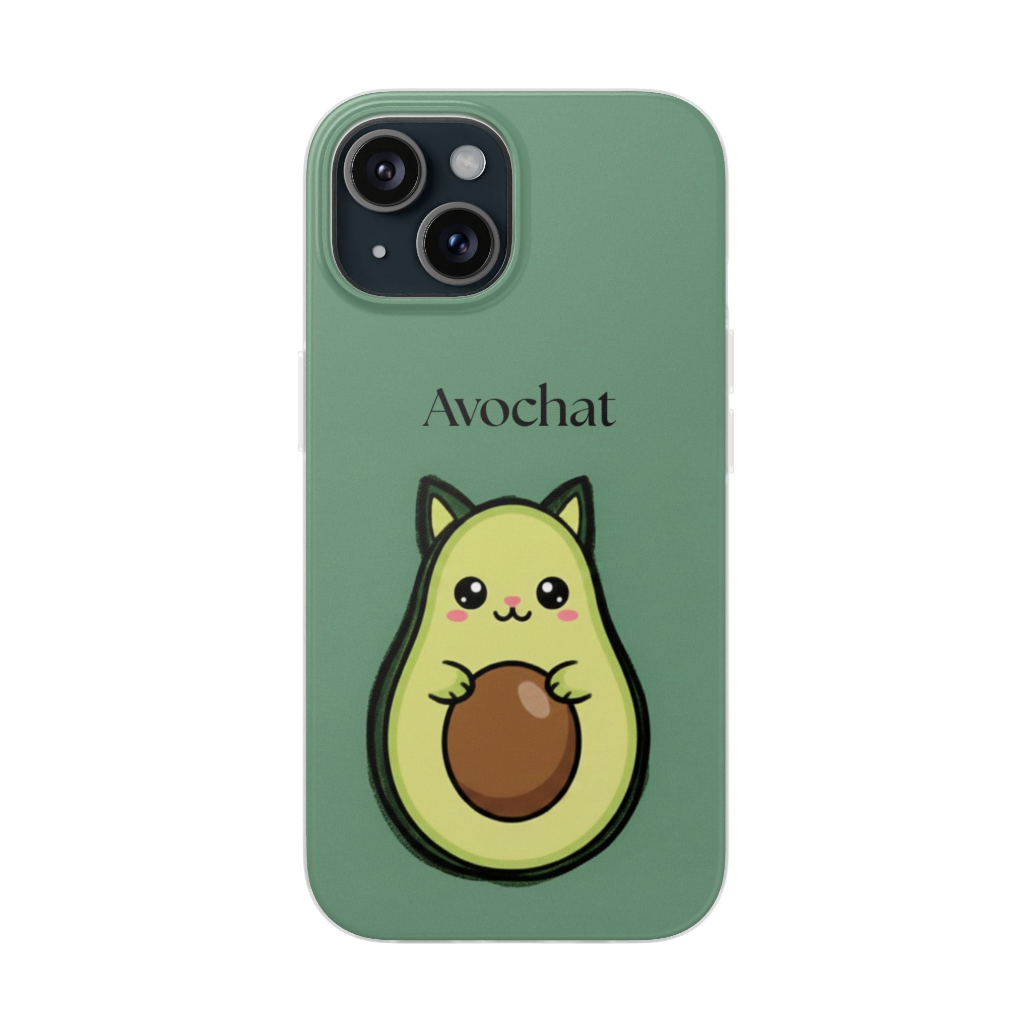 Coque avocat iPhone 15