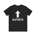 T-shirt autisme Noir