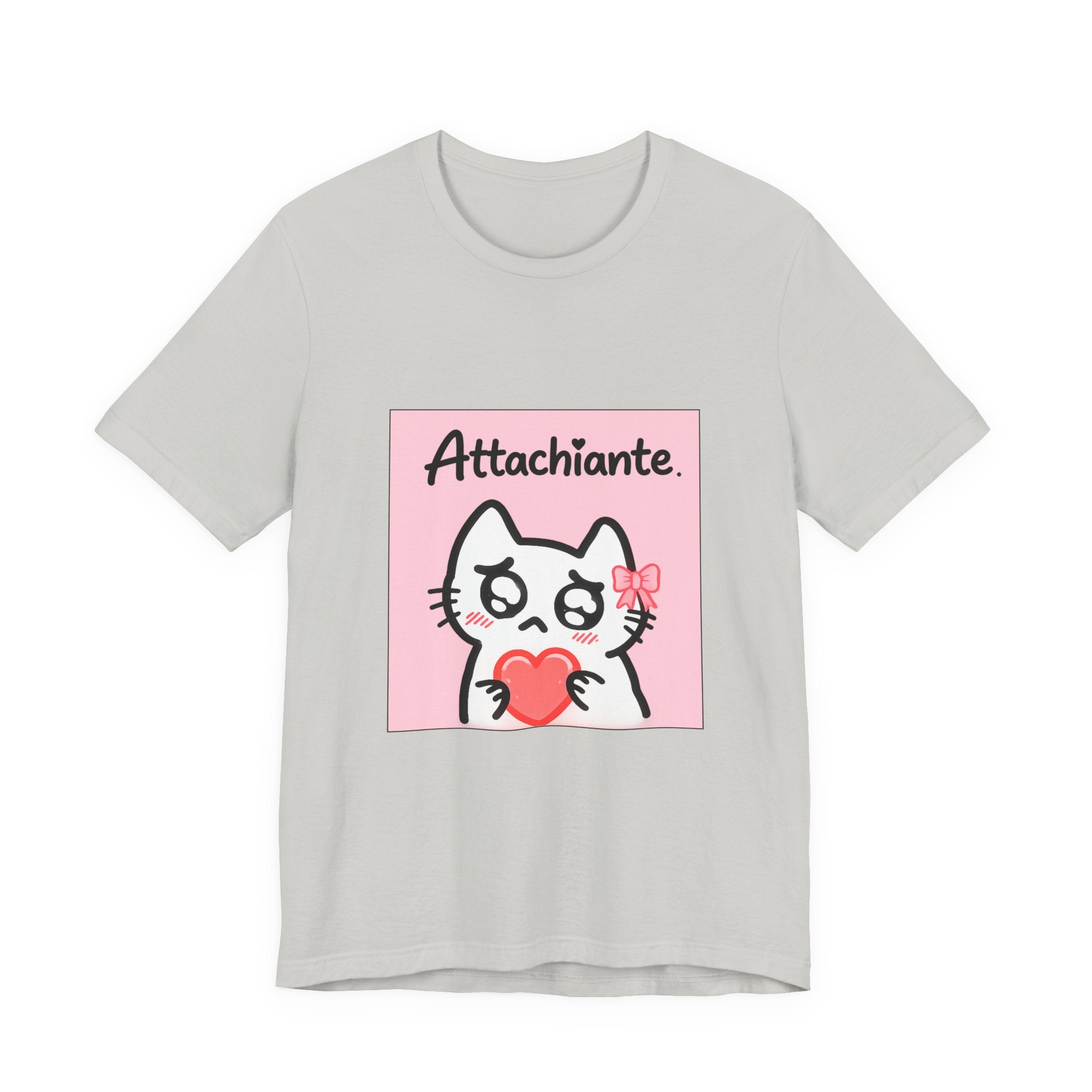 t-shirt attachiante gris
