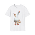 T-shirt canard Blanc