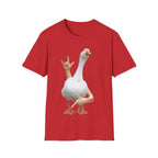 T-shirt canard Rouge