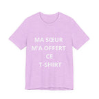 T-shirt grande sœur Version sœur rose S