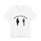 t-shirt "non moi je suis coach blanc