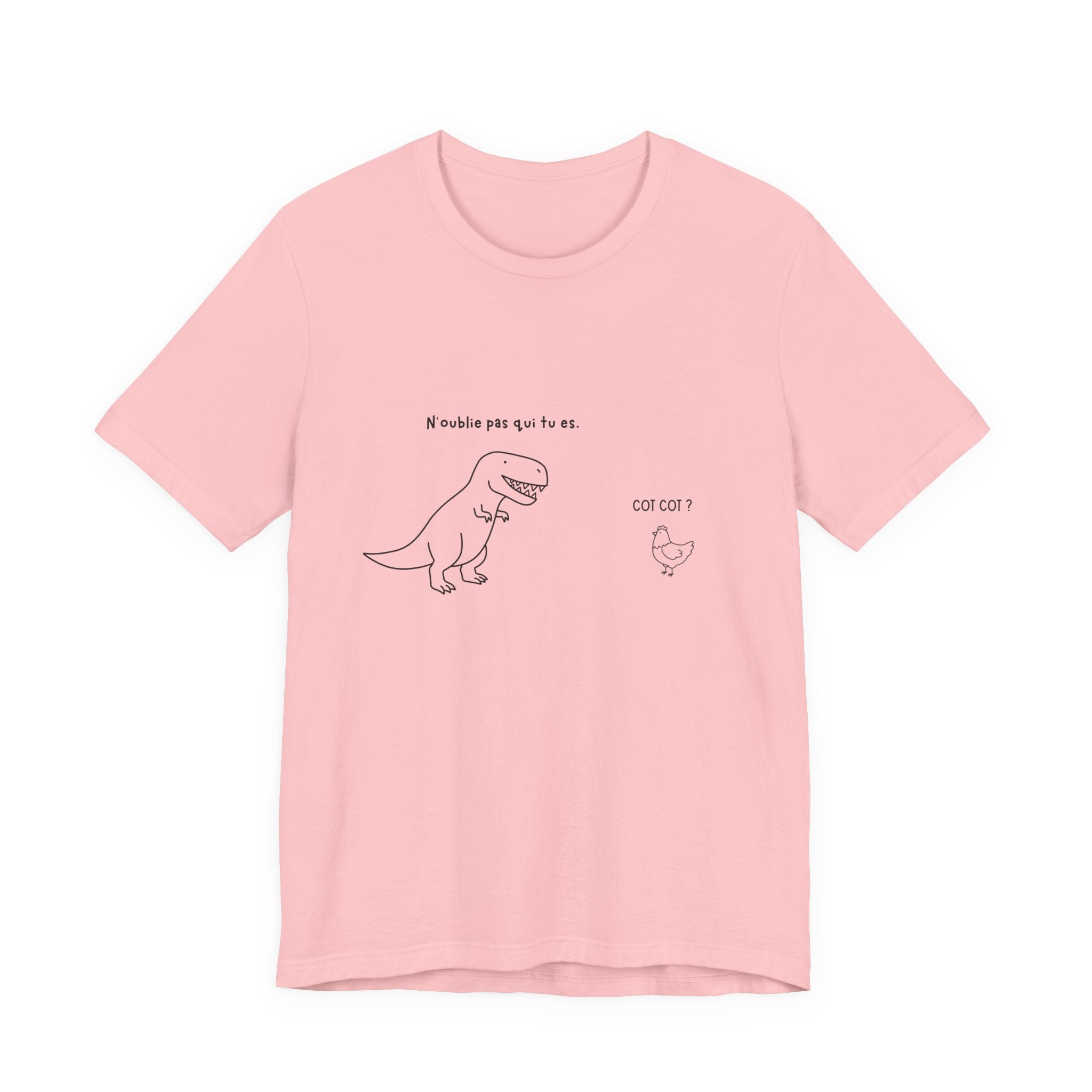 T-shirt poule Rose