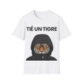 T-shirt tigre Blanc