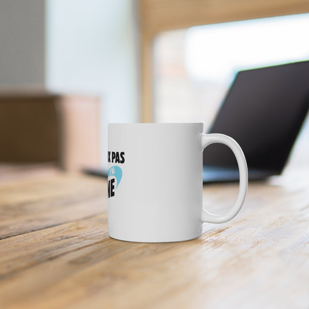 Tasse "je peux pas j'ai piscine"